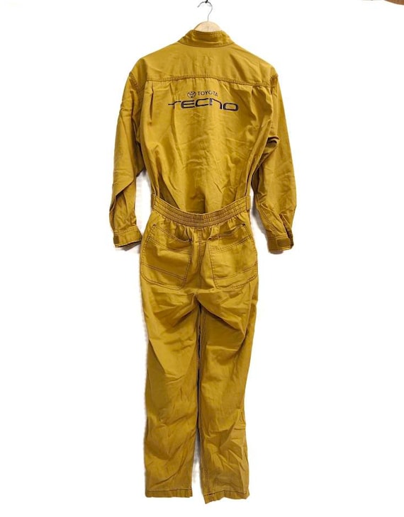 Vintage TOYOTA TECHNO coveralls jacket foreman jac
