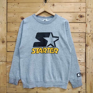 Vintage STARTER big logo crewneck sweatshirt size XL fits M