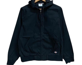 Camisa Dickies Duck Con Forro De Franela Para Hombre - Negra Y Duradera