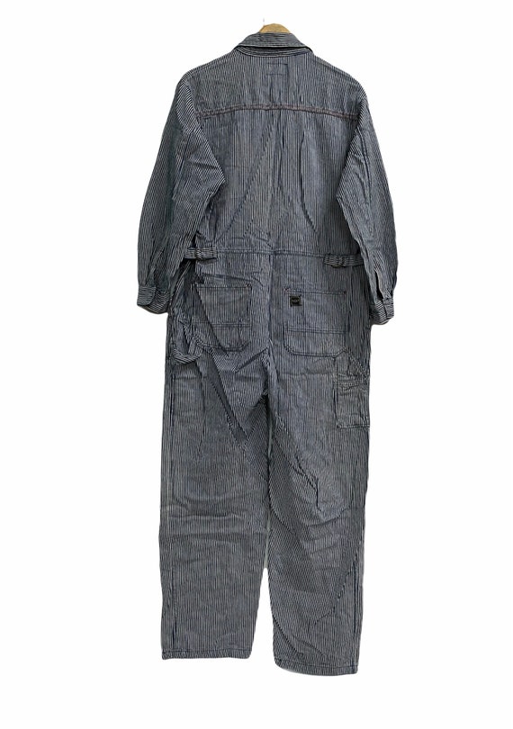 Vintage Japanese Brand EVENRIVER Hickory Coverall Jacket Vintage Japanese Brand EVENRIVER Hickory Coverall Jacket