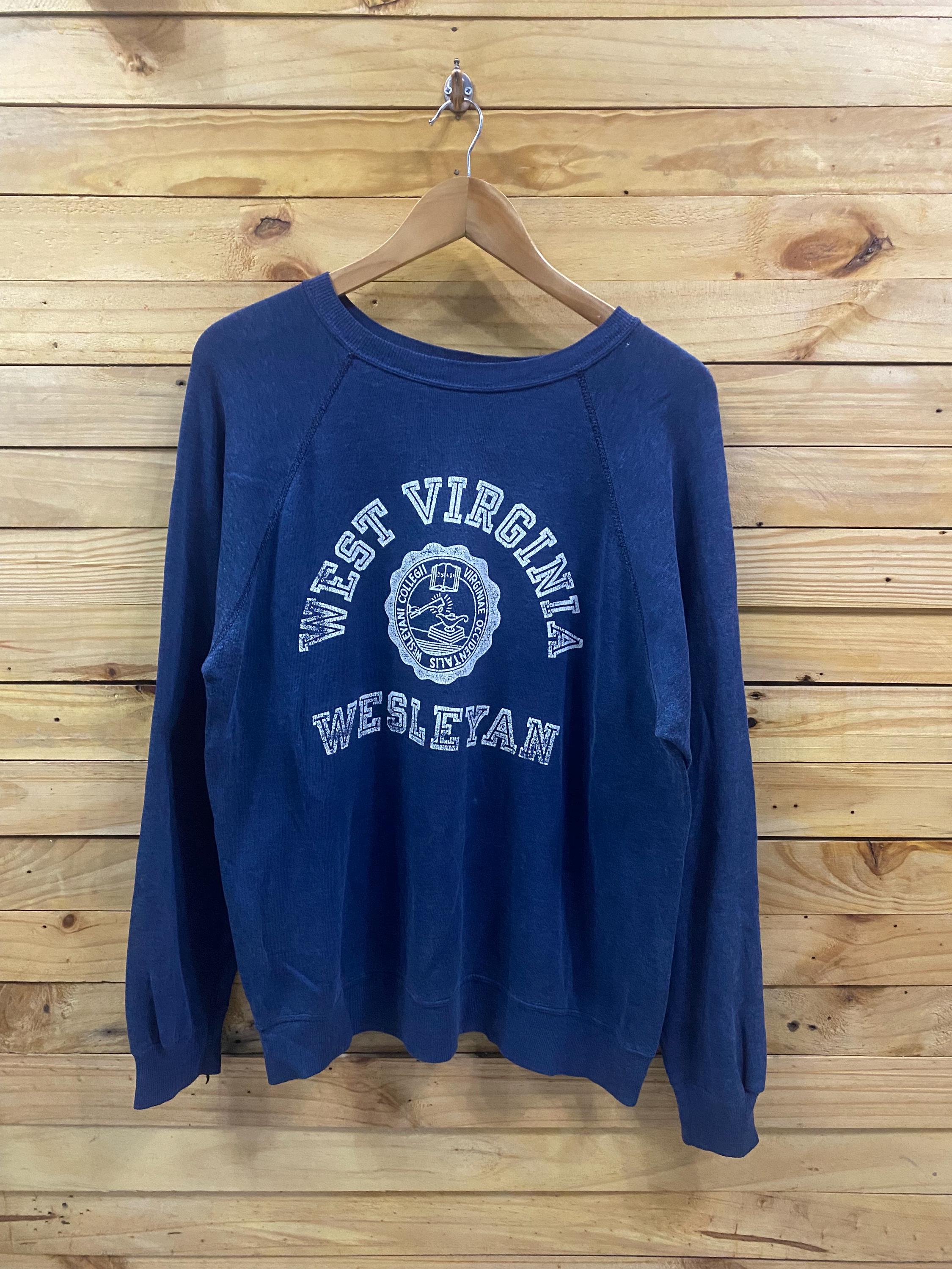 Vintage 70s College Sweatshirt - Etsy