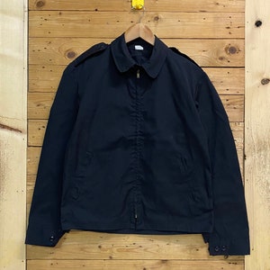 Vintage 80s CREIGHTON us navy military jacket size fits M