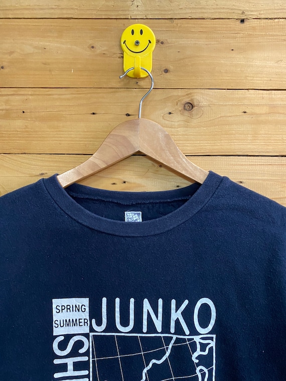 ヴィンテージ JUNKO SHIMADA パート 2 ビッグロゴ クルーネック