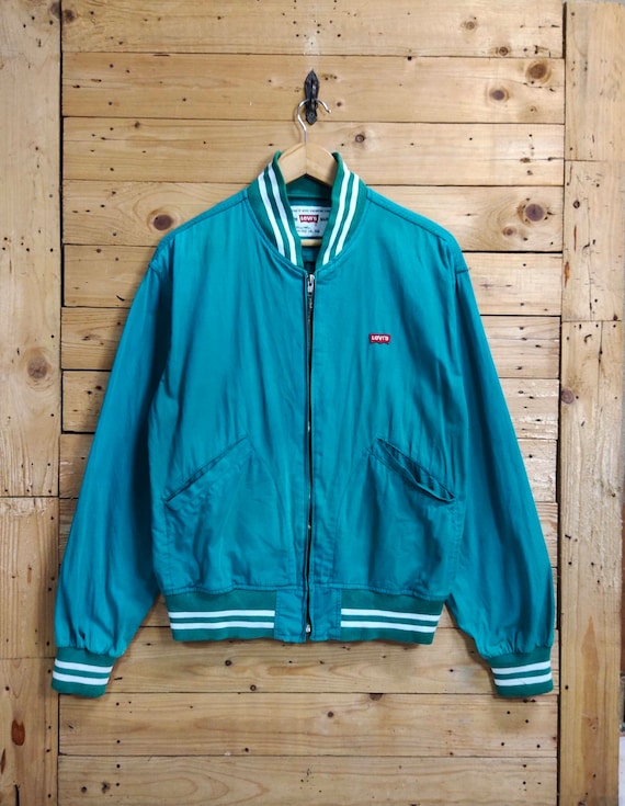 Vintage LEVI'S zipper up jacket embroidery  small… - image 1
