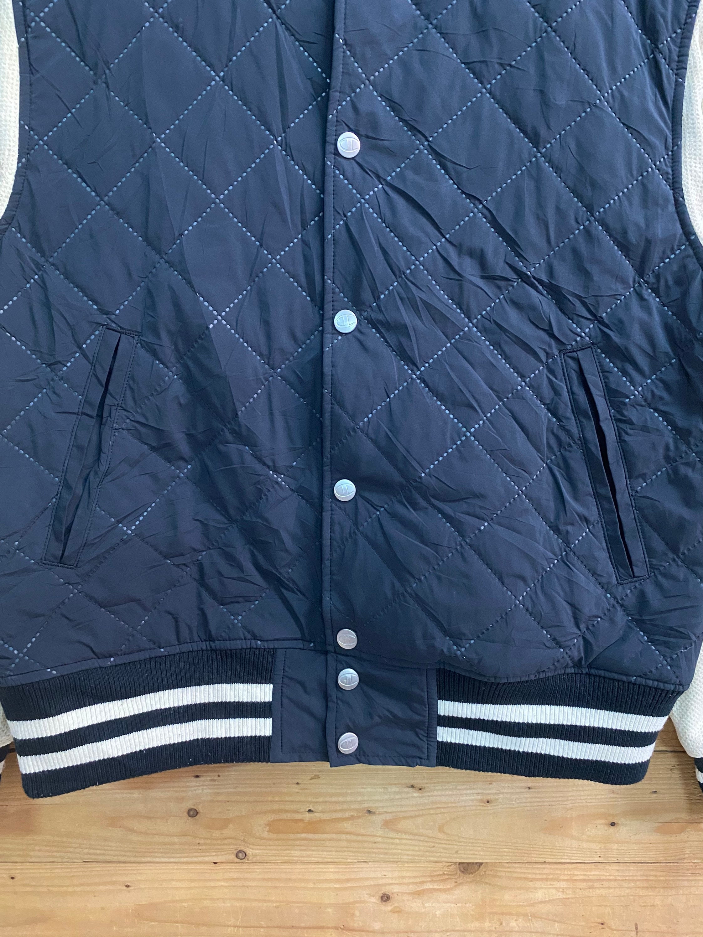 Vintage CHAMPION Block Letter Quilted Varsity Jacket Size M Vintage CHAMPION Block Letter Quilted Varsity Jacket Size M