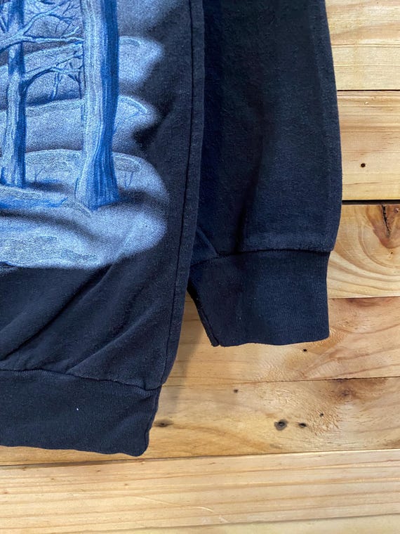 Vintage basic edition snow landscape double neck … - image 5