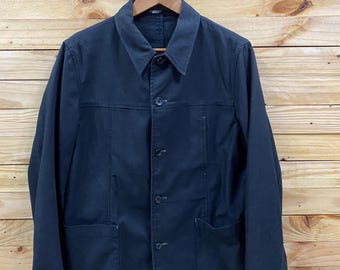 Iconic! Vintage Tornado Mart Flower Monogram Button Down Jacket