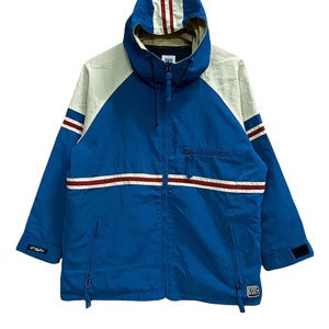 Vintage 80s KICKS hooded jacket size fits L