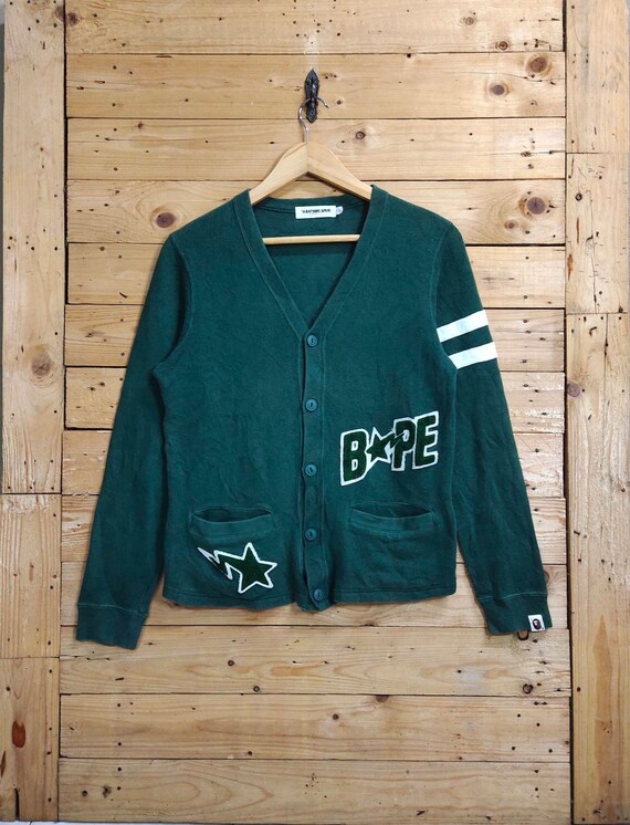 bape cardigan