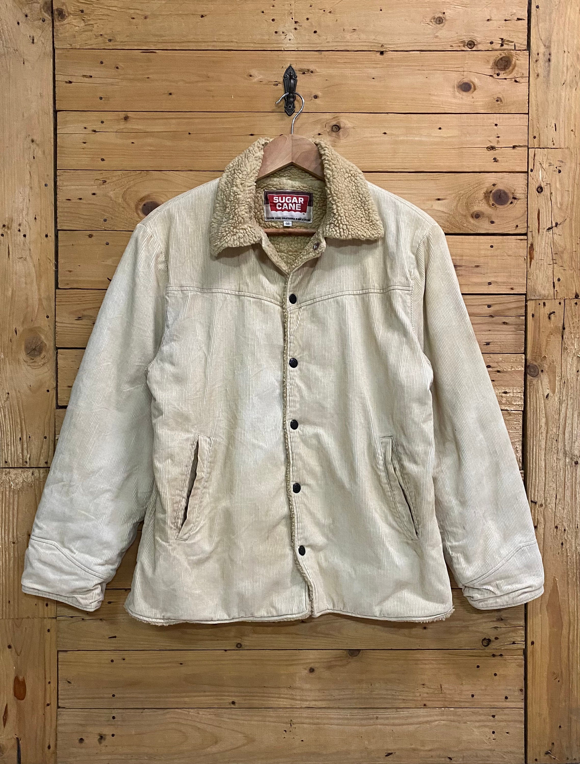 Vintage SUGAR CANE by Toyo Enterprise Snap Button Corduroy Jacket
