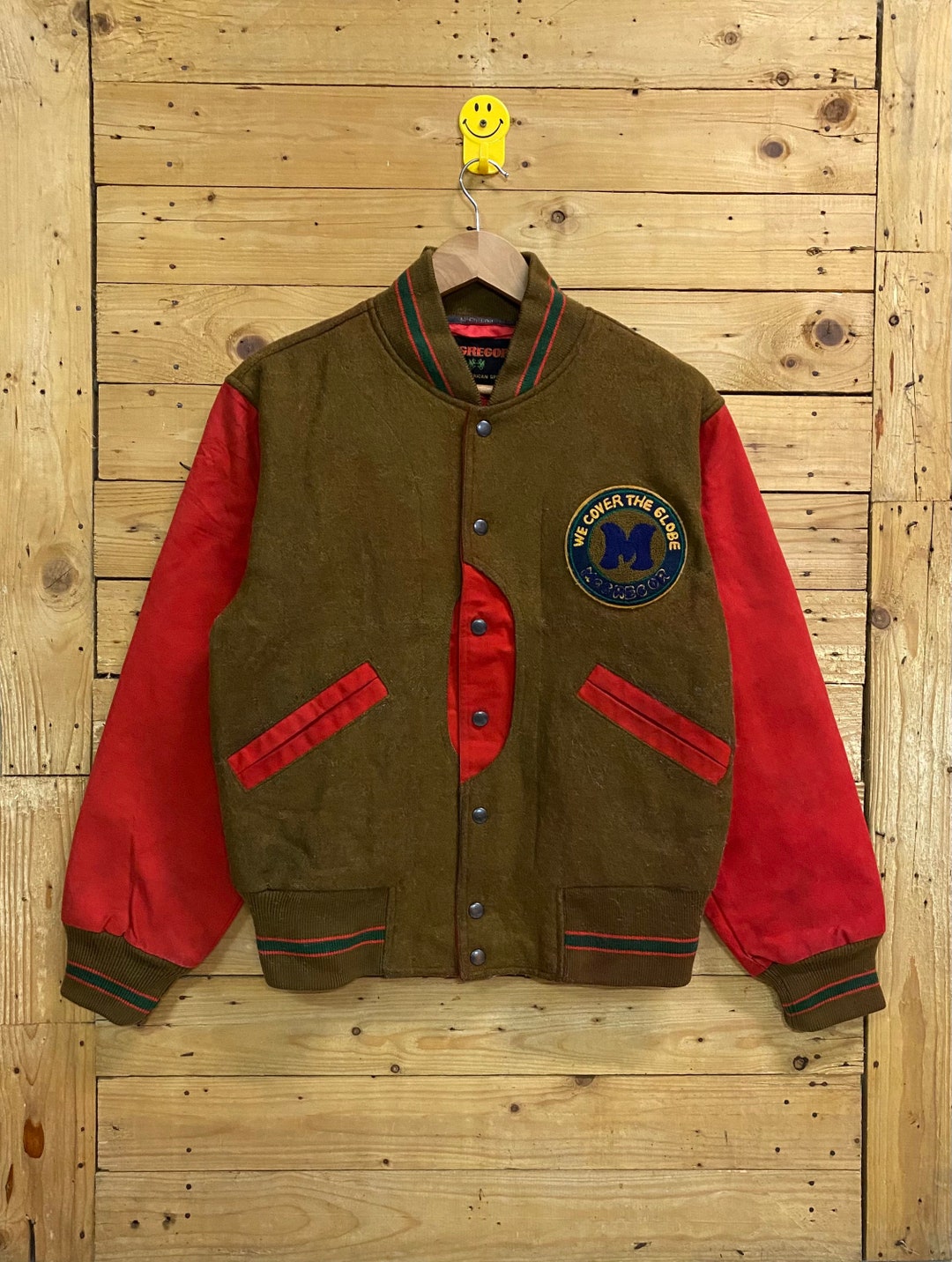 Vintage 80s Mcgregor Varsity Jacket Size M - Etsy