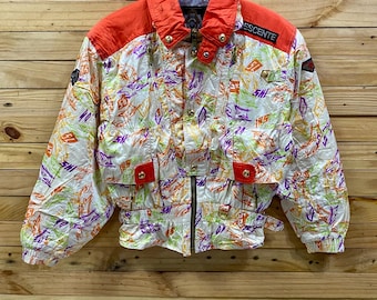 Vintage 80s Glacial Fog London Fog Colorblock Ski Jacket Womens S