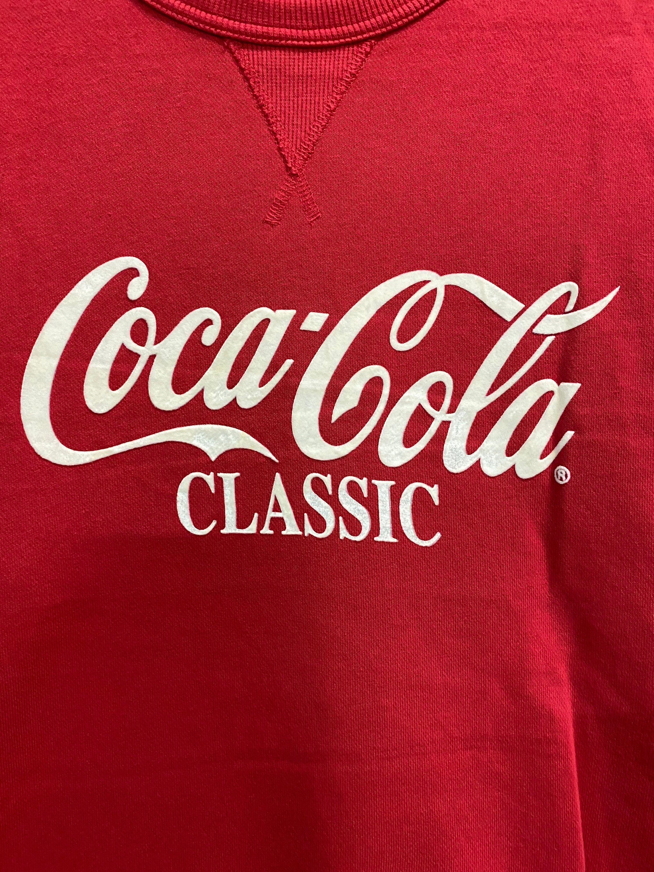 COCA-COLA X Gu Big Logo Sweatshirt Size S - Etsy