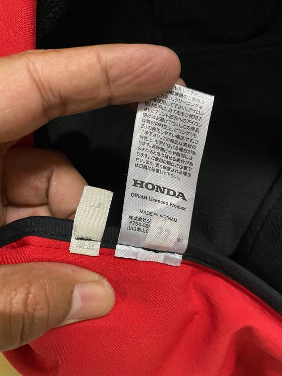 Honda X Gu Small Logo Two Tone Hoodie Jacket Size L Fits M Etsy