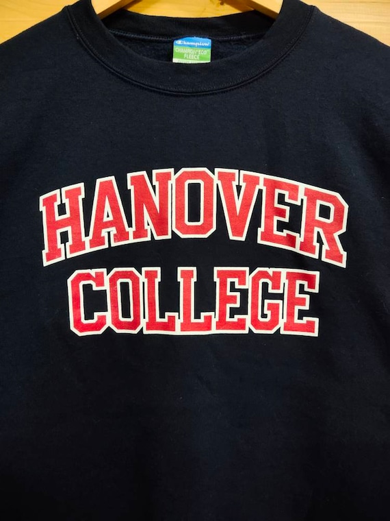 Vintage champion HANOVER COLLEGE block letter cre… - image 3