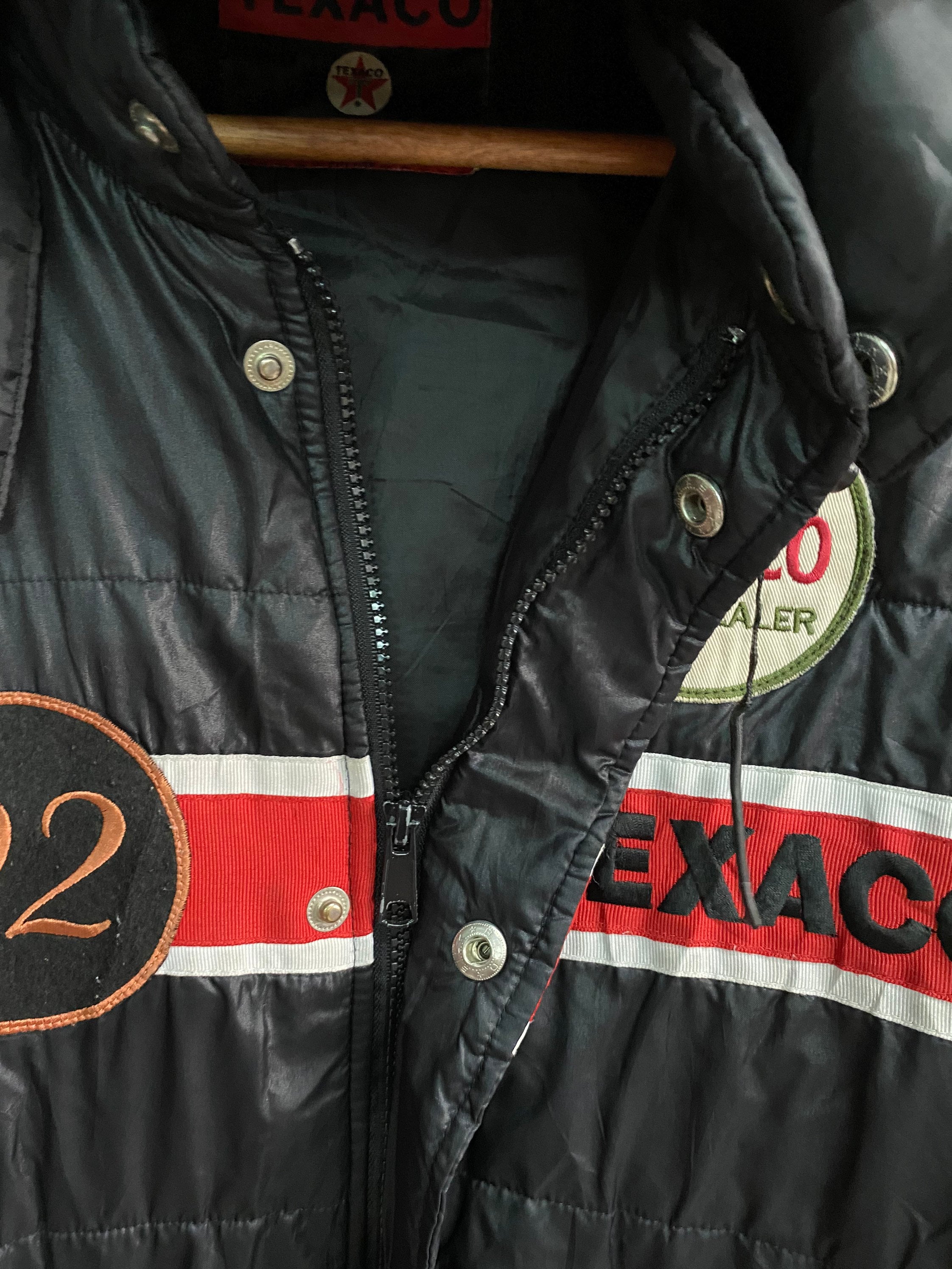 Vintage TEXACO Oil Racing Jacket Size M - Etsy
