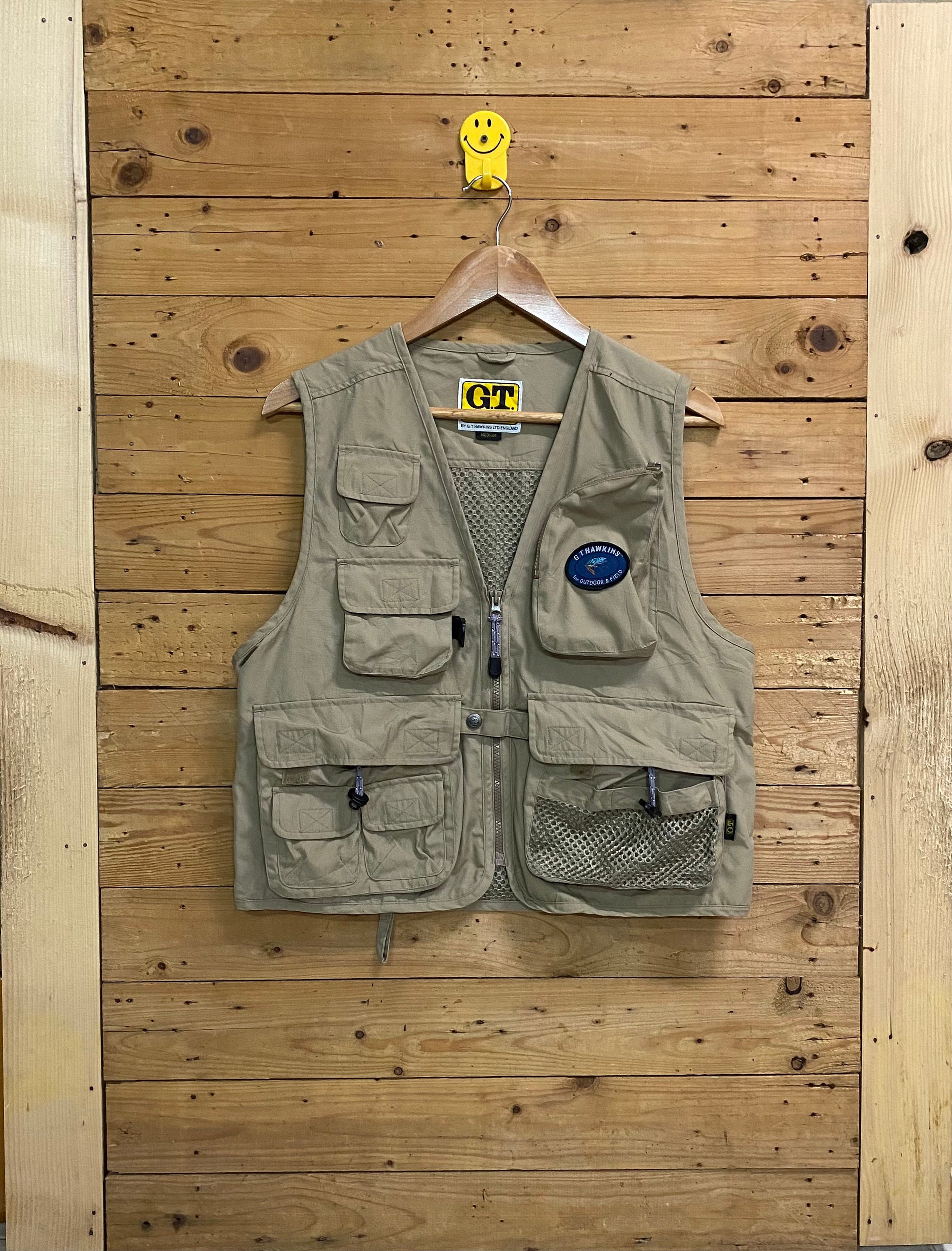 Vintage 90s Columbia Sportswear Fishing Tactical Vest Mens