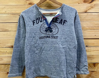 Vintage Denim & Dungarees Arizona States four leaf clovers long sleeve tee size S