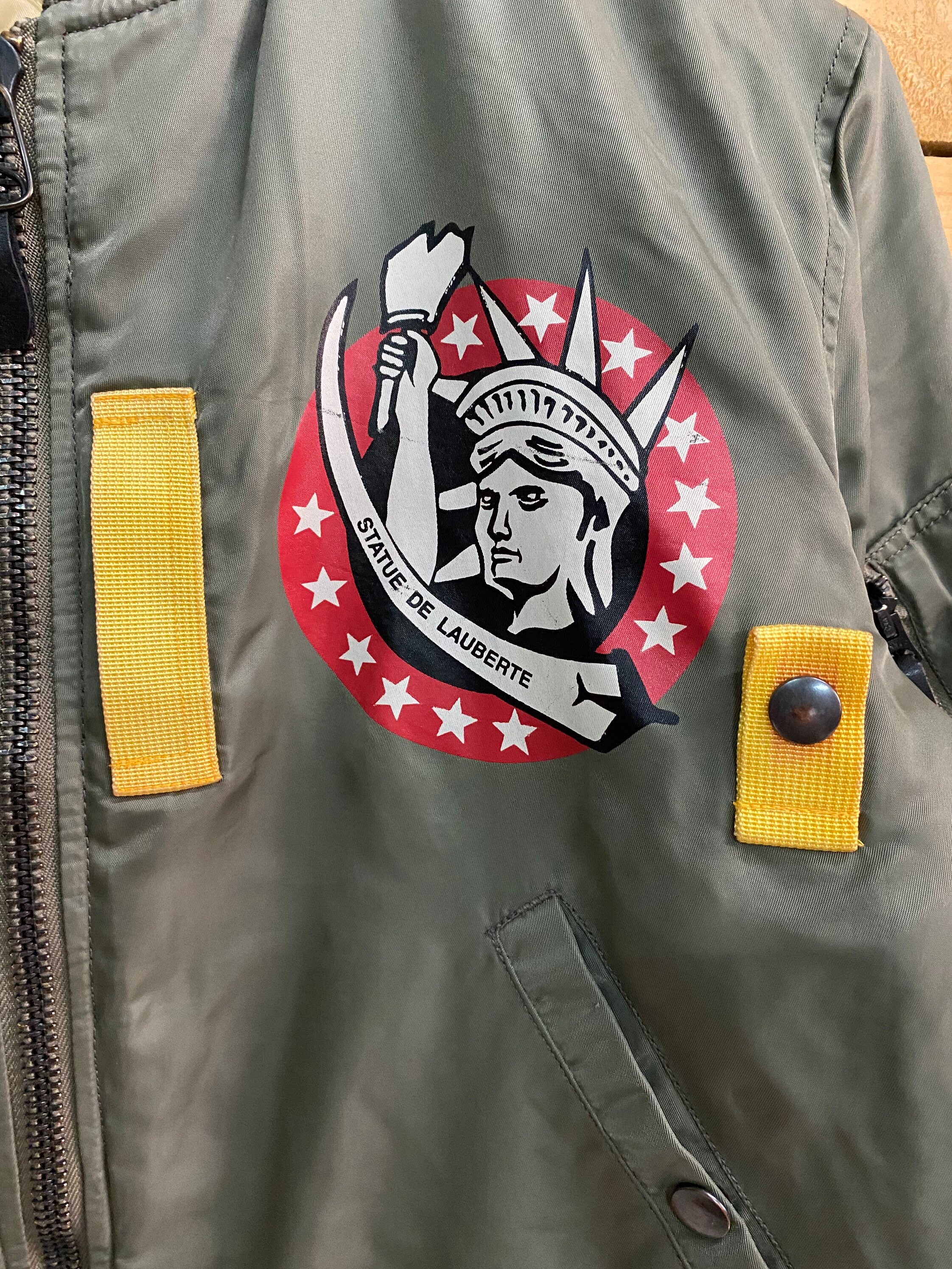 Vintage Usaf AVIREX Skyblazers MA-1 Bomber Jacket Size S