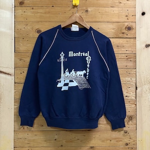 Vintage MONTREAL QUEBEC souvenir sweatshirt size S