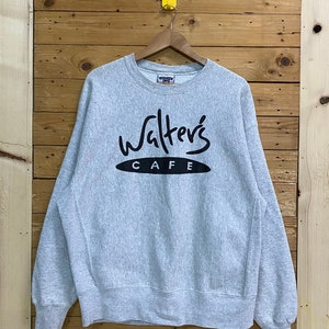Vintage lee WALTER’S CAFE crewneck sweatshirt size XL