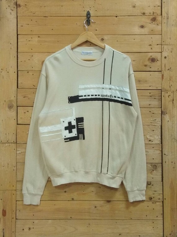 Cream Jumper Sweatshirt Size 