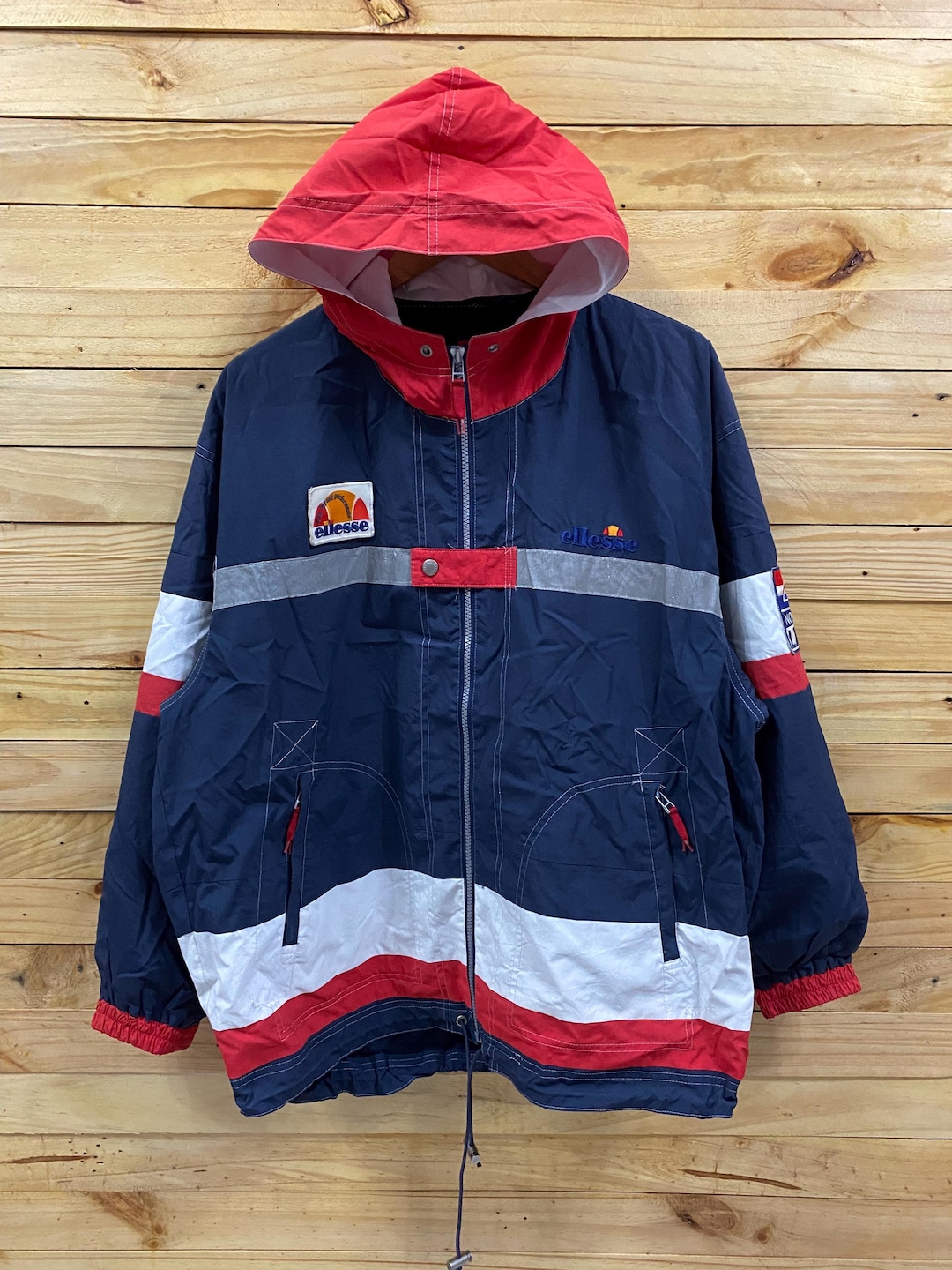 ヴィンテージ ELLESSE ノーリミット ウィンドブレーカー ジャケット