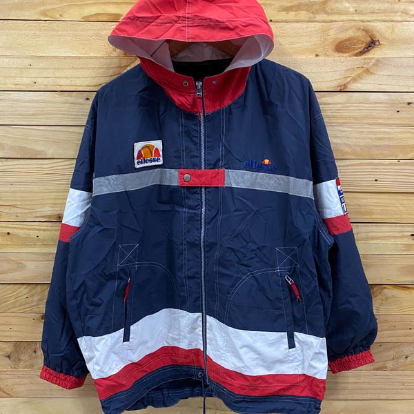 Vintage ELLESSE no limit windbreaker jacket size XL
