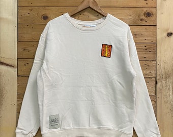 ZARA x KEITH haring embroidery logo crewneck sweatshirt size L fits M