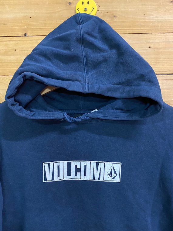 Vintage VOLCOM SKATEBOARD hoodie sweatshirt size … - image 3