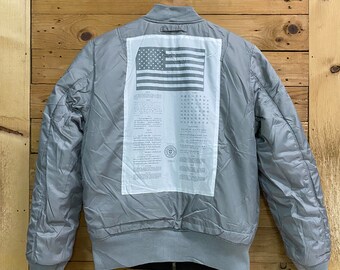 Vintage Ma-1 ALPHA INDUSTRIES Reversible Women's Bomber Flight