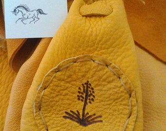 Leather Medicine Bag