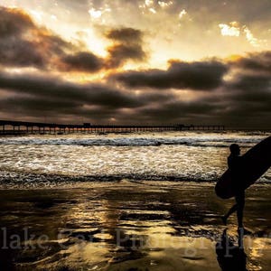 The Sunset Surfer (San Diego, California)