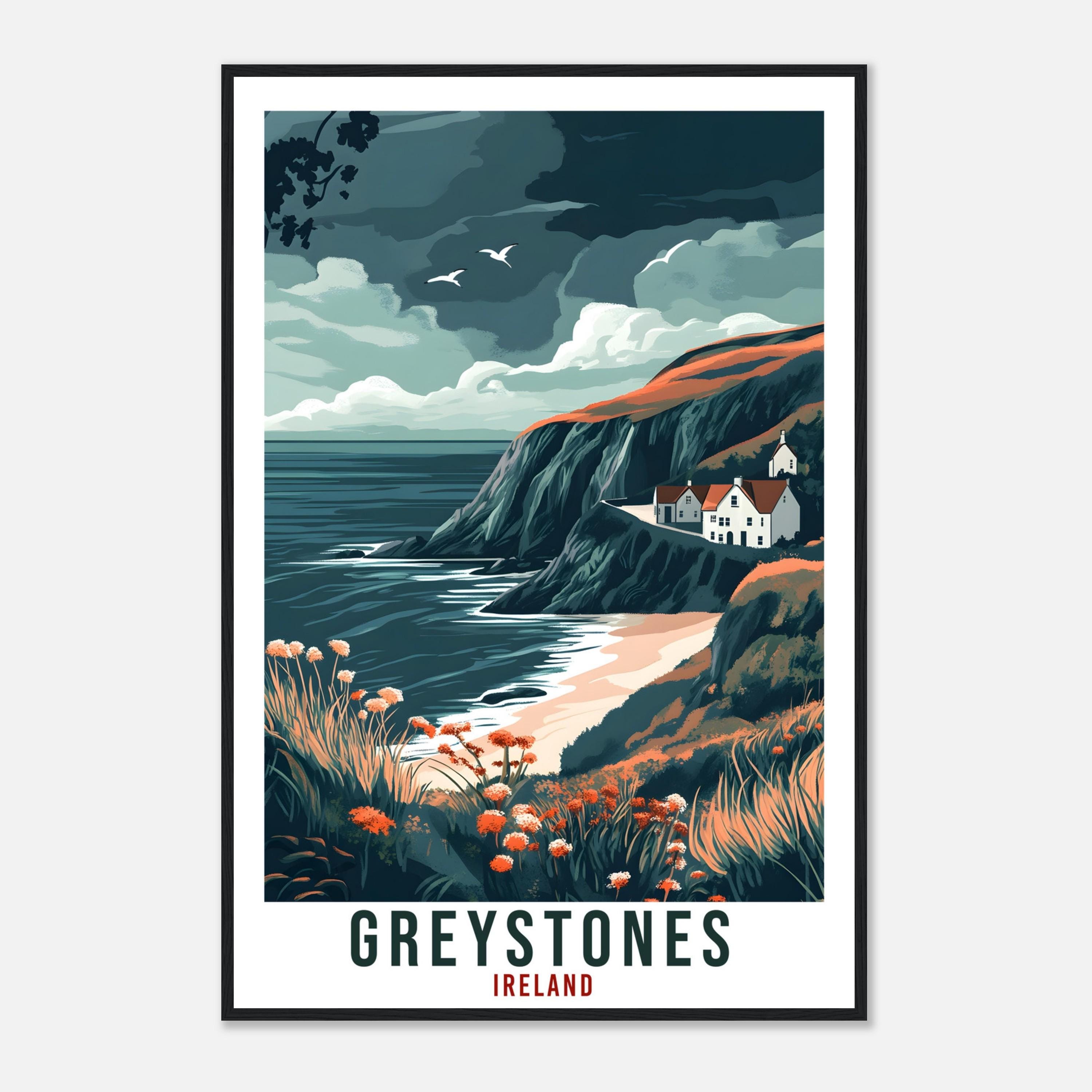 グレイストーンズ旅行プリント アイルランド ホームデコレーション