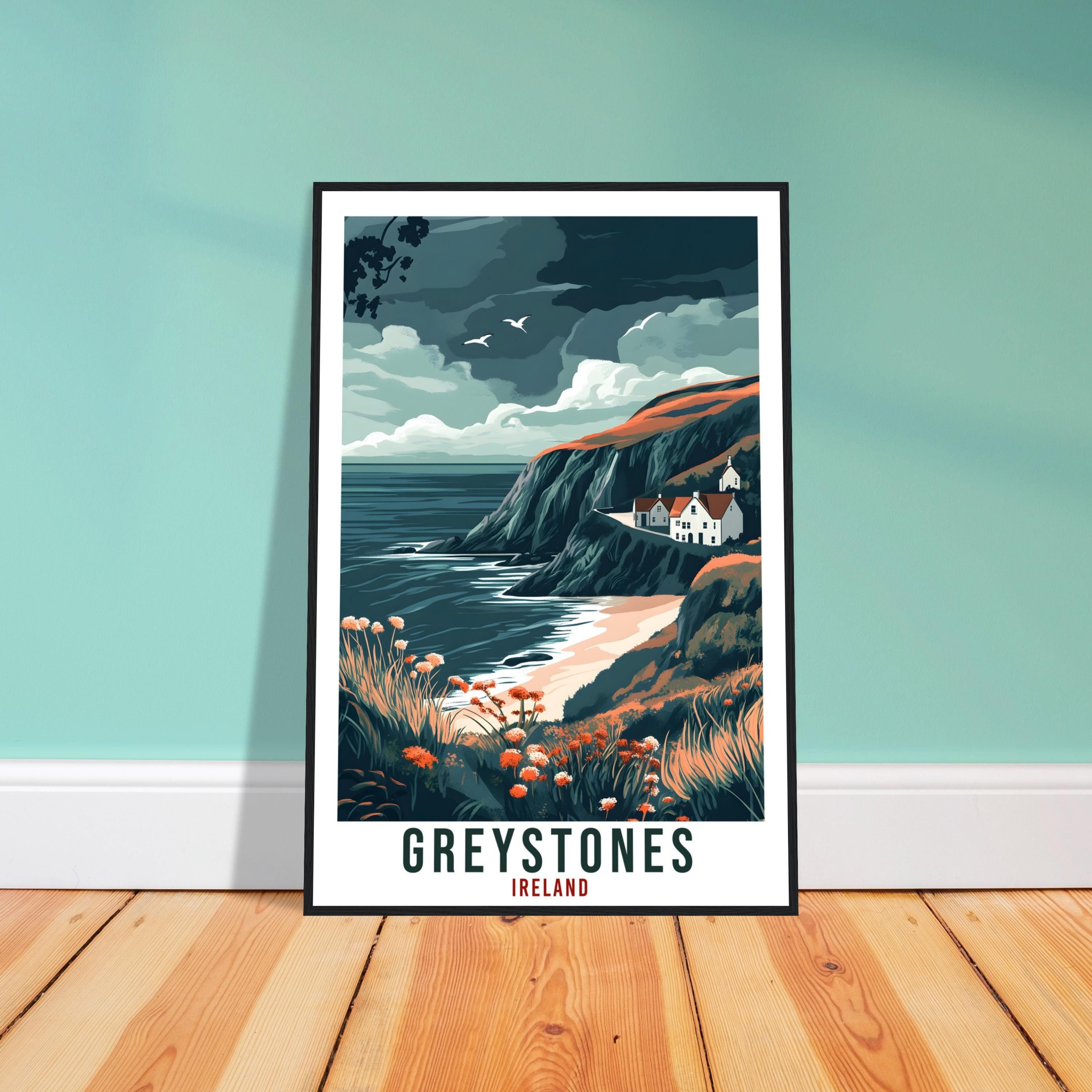 グレイストーンズ旅行プリント アイルランド ホームデコレーション