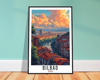 Baguo Reisedruck - Spanische Retro-Wandkunst für Wohnzimmer, Kultur Geschenk