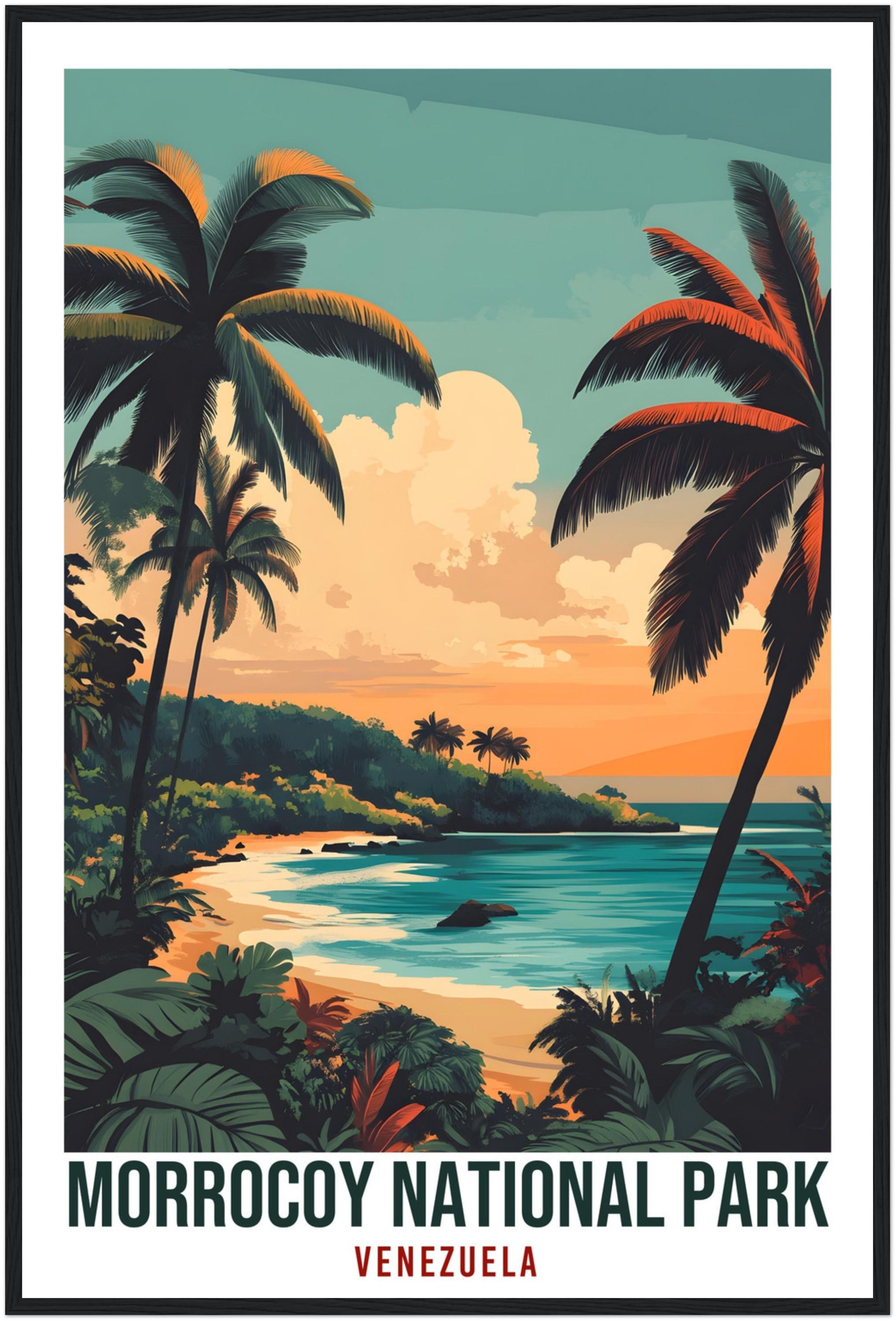 Morrocoy National Park Travel Print – Vivid Venezuelan Wall Art