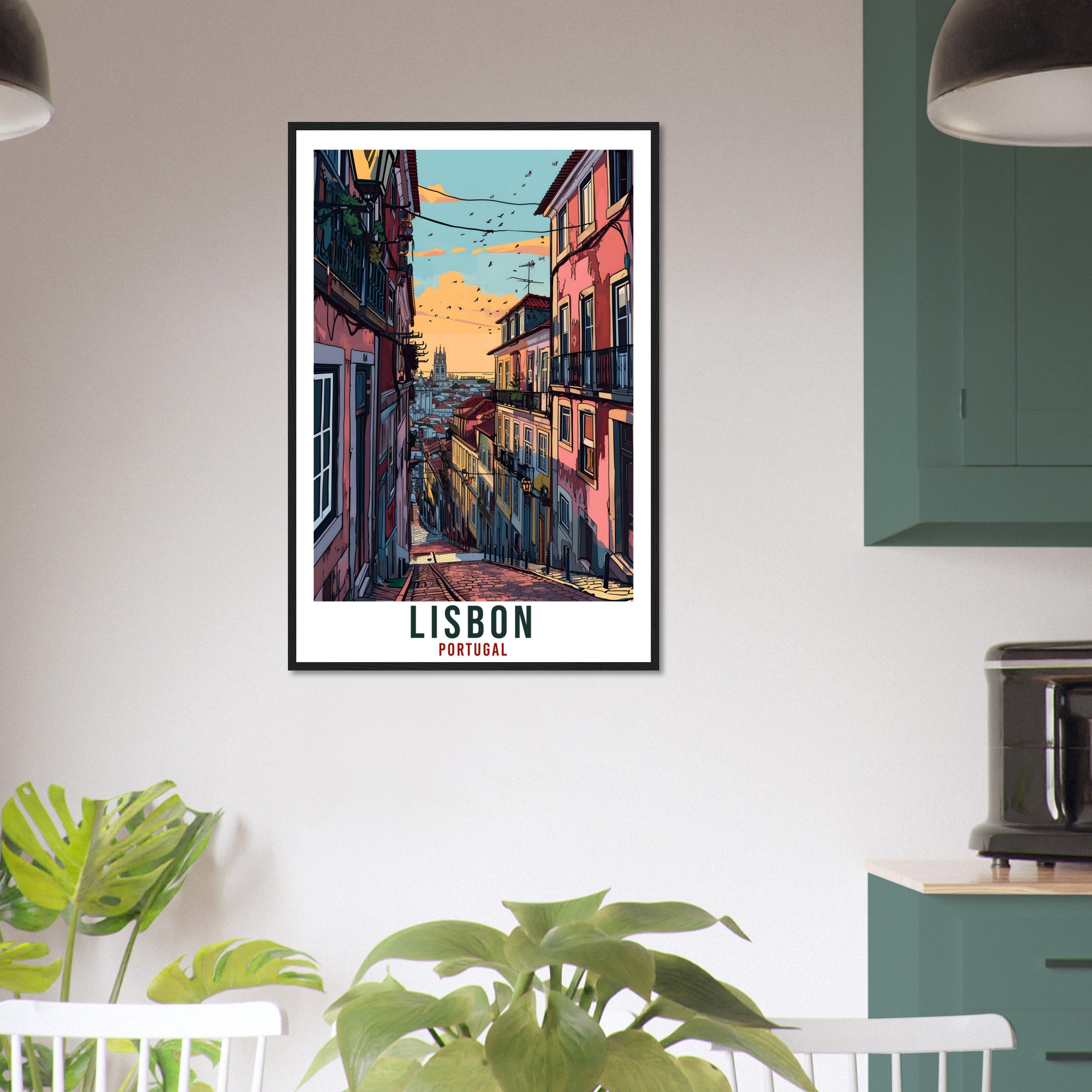 Lissabon Spardose - Souvenir Aus Portugal Mit Tram Motiv