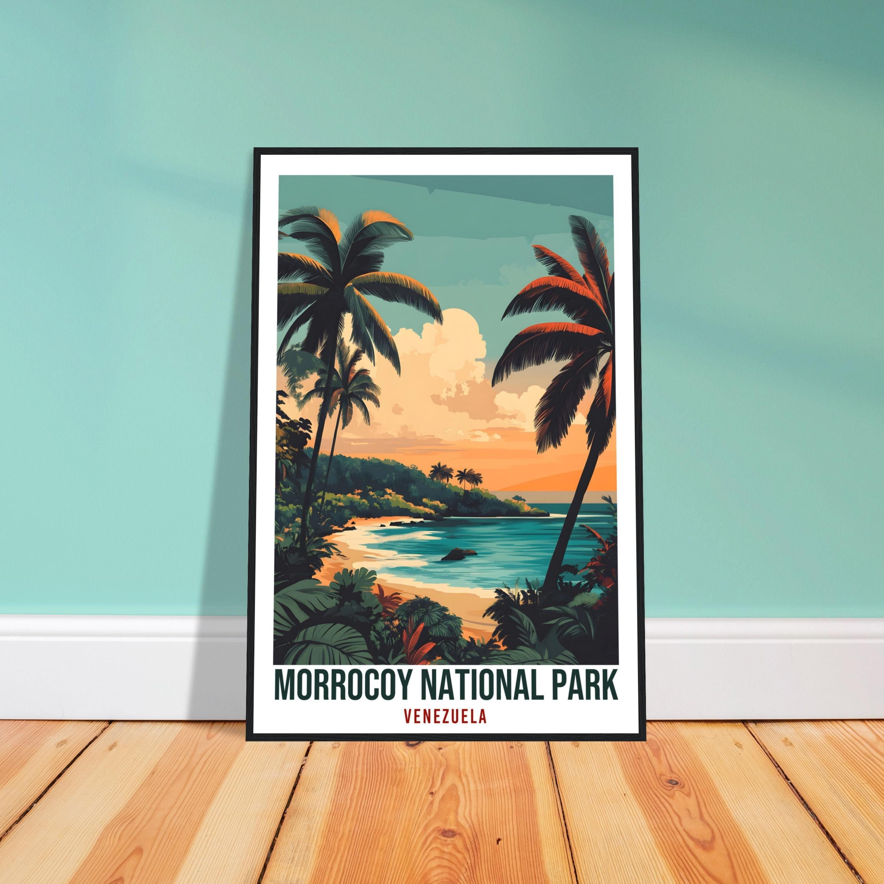 Morrocoy National Park Travel Print – Vivid Venezuelan Wall Art