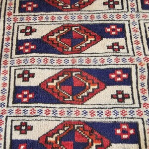3.8 x 4.10 Antique Top quality Veg Dye Fine Turkish Area Rug Hand Knotted Unique