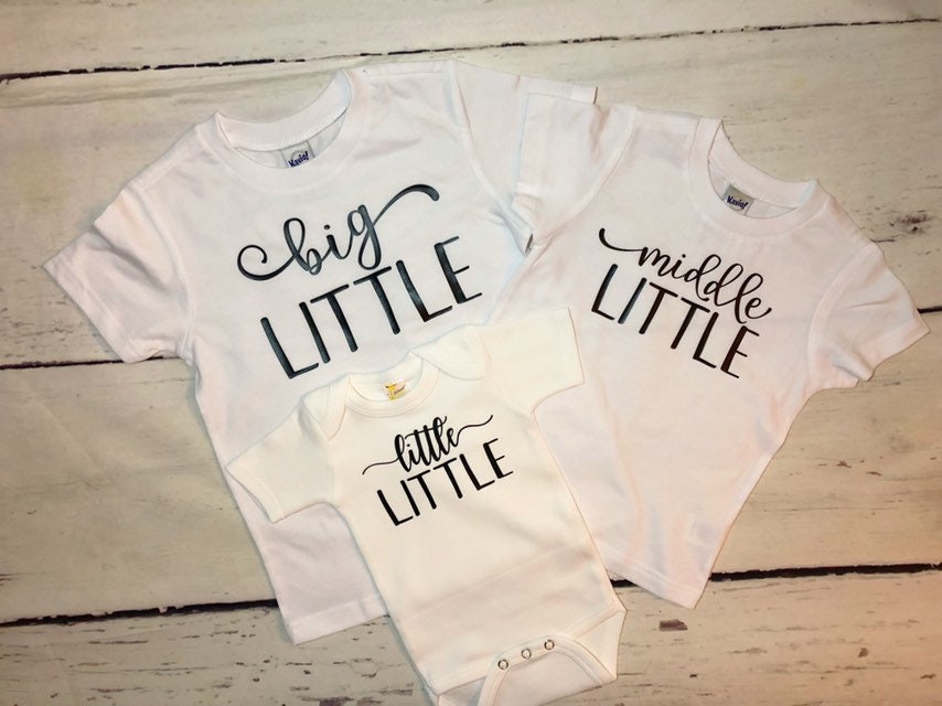 Matching sibling shirts for 3 Clearance