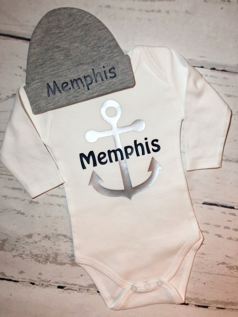 baby boy anchor outfit