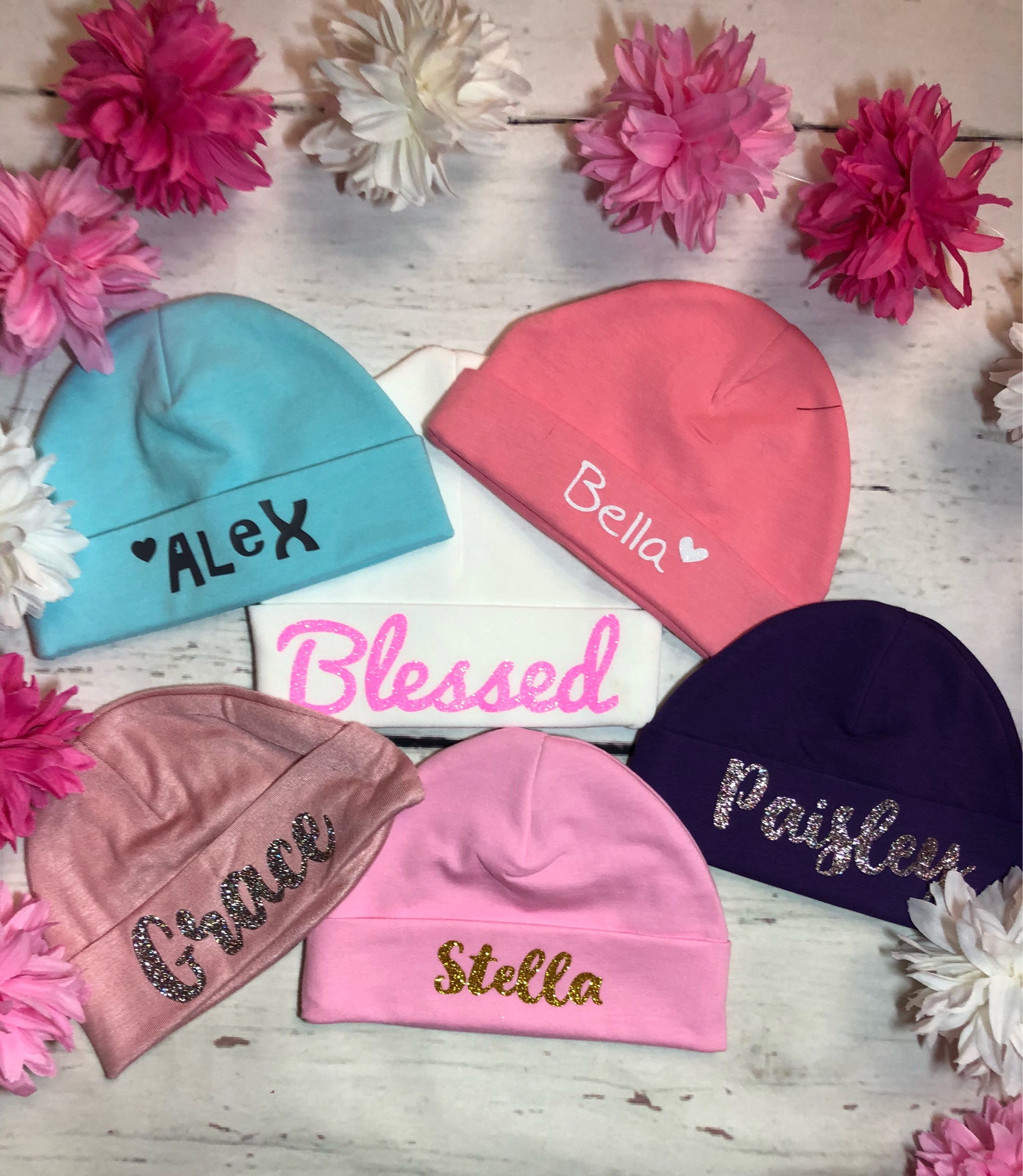 baby girl wooly hats