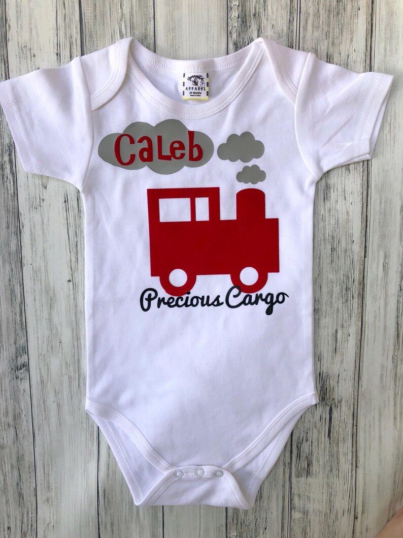 baby boy train outfit