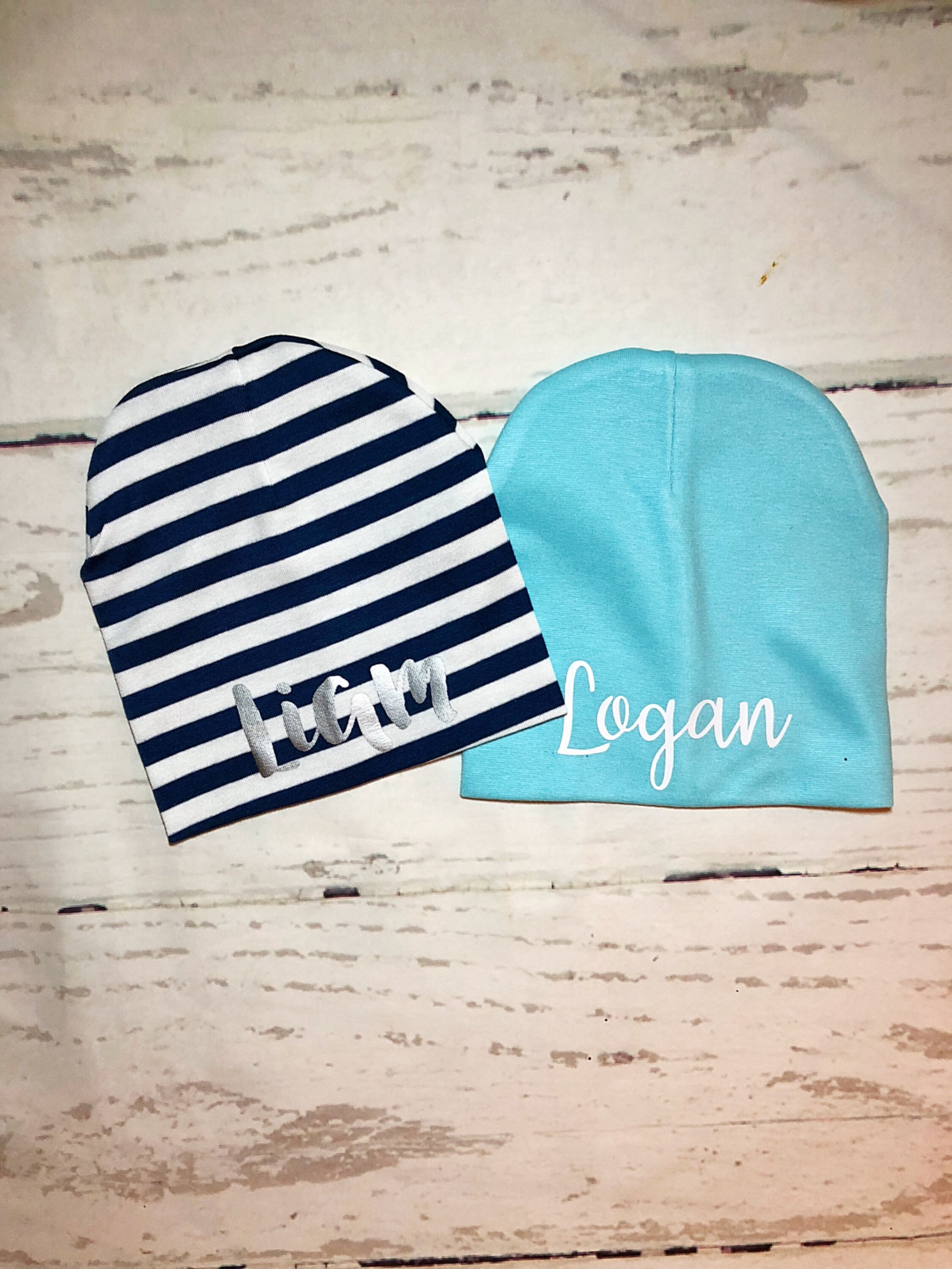 Personalized Toddler Beanies/baby Boy 