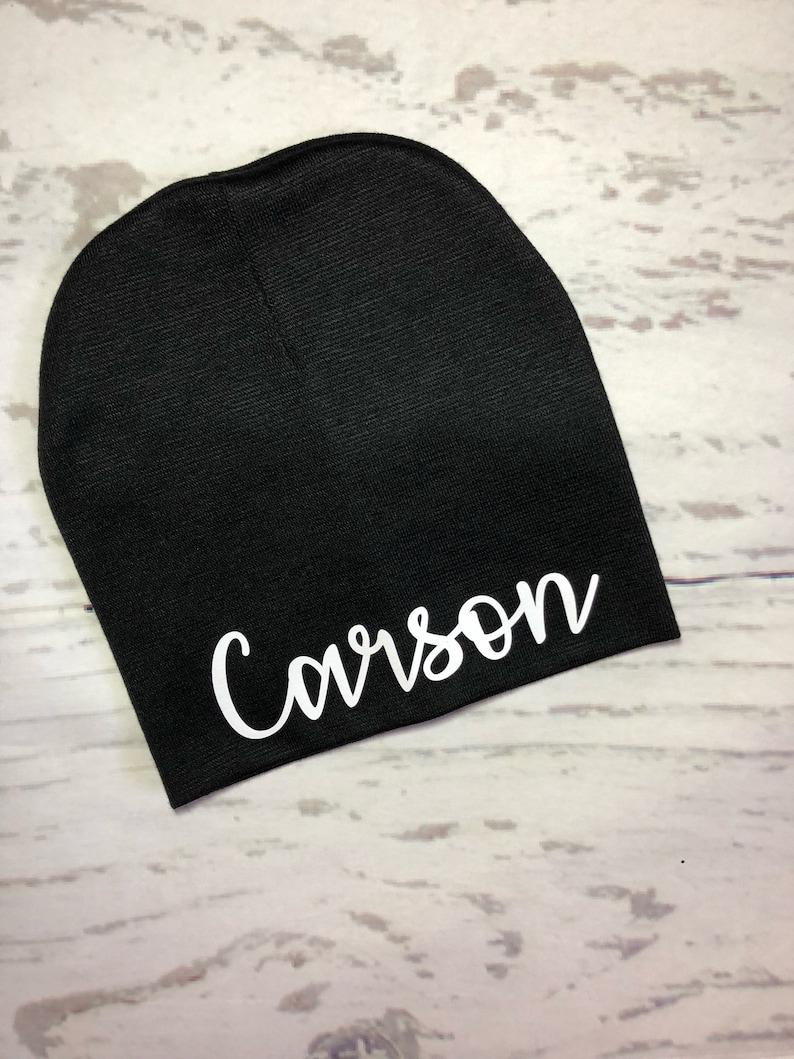 Personalized toddler beanies/Baby boy Beanies/baby boy custom Etsy
