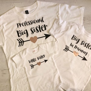 Matching Sibling Shirts, Personalized Sibling Shirts for 3 Kids Gift ...