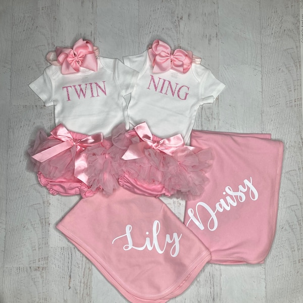 Newborn Twin Outfits - Etsy