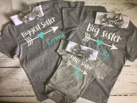 Camisas para 3 hermanas sale