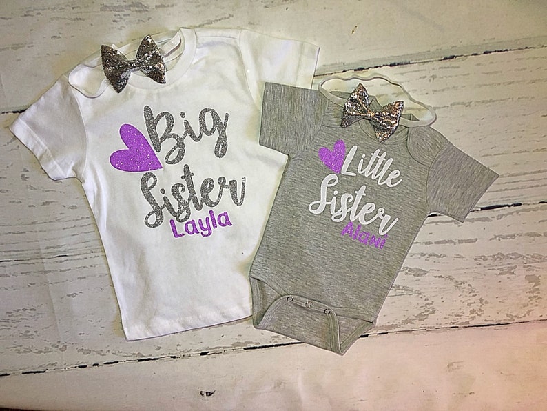 big sister outfit for baby shower